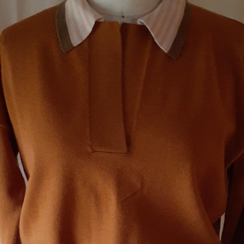Madewell Camel Wool Sweater